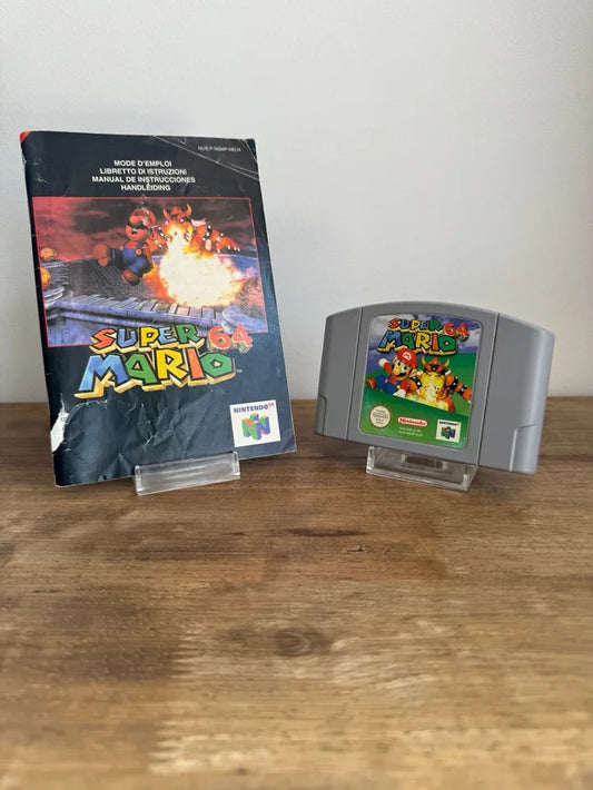 Super Mario 64 Nintendo 64 - Handbuch enthalten
