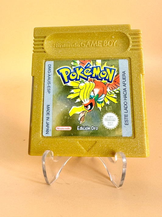 Pokémon Goldene Edition Game Boy Color | Original überarbeitet | Versand aus Spanien | MartZ Gaming