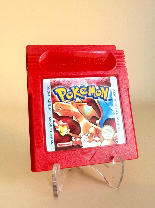 Pokemon Red in perfektem Zustand, neue Batterie