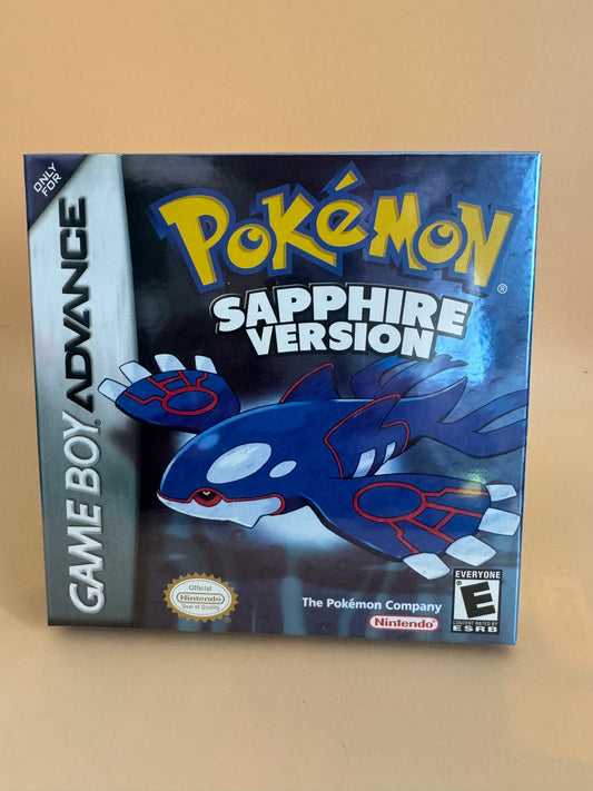 Pokémon Sapphire Version Game Boy Advance | Nuevo Precintado | Colección Retro